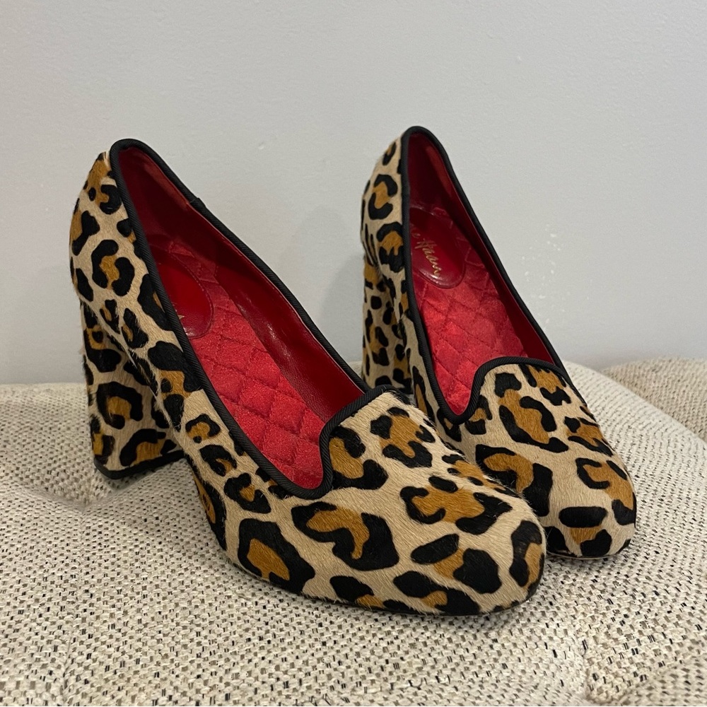 Real Fur Cole Haan Nike Air Block Heels Luxury